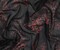 Black-Red Butterfly Printed Yoryu Chiffon Woven Fabric By the Yard